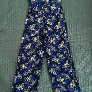 Nikibiki Navy Floral Jumpsuit